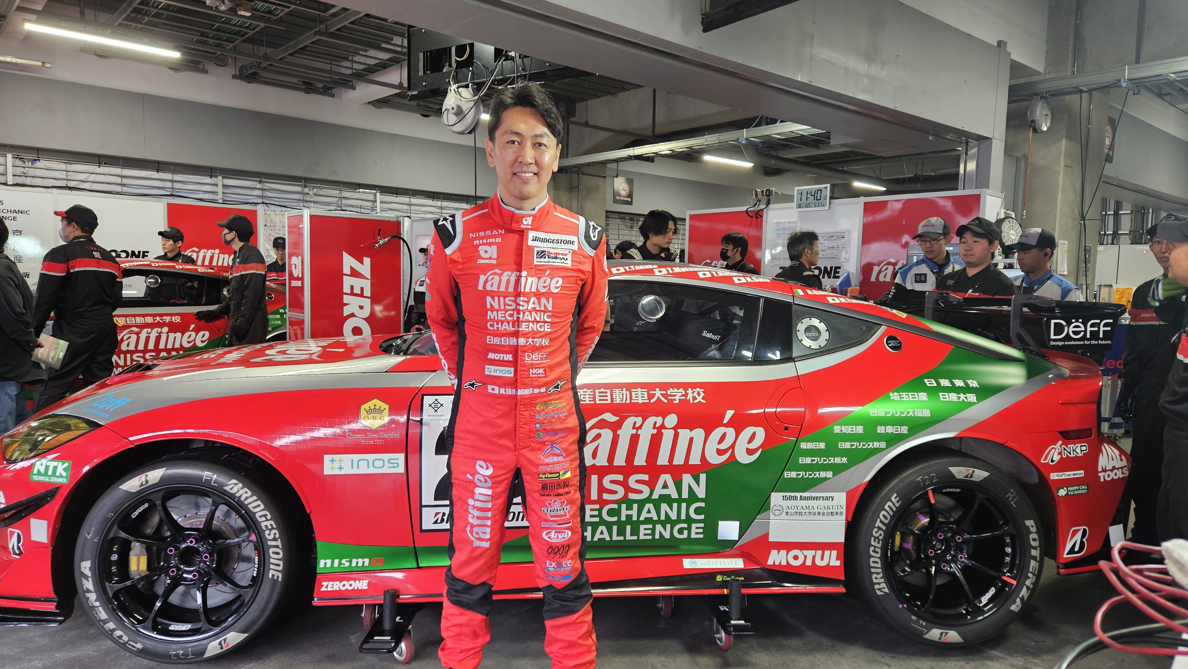 25号車と柳田選手
