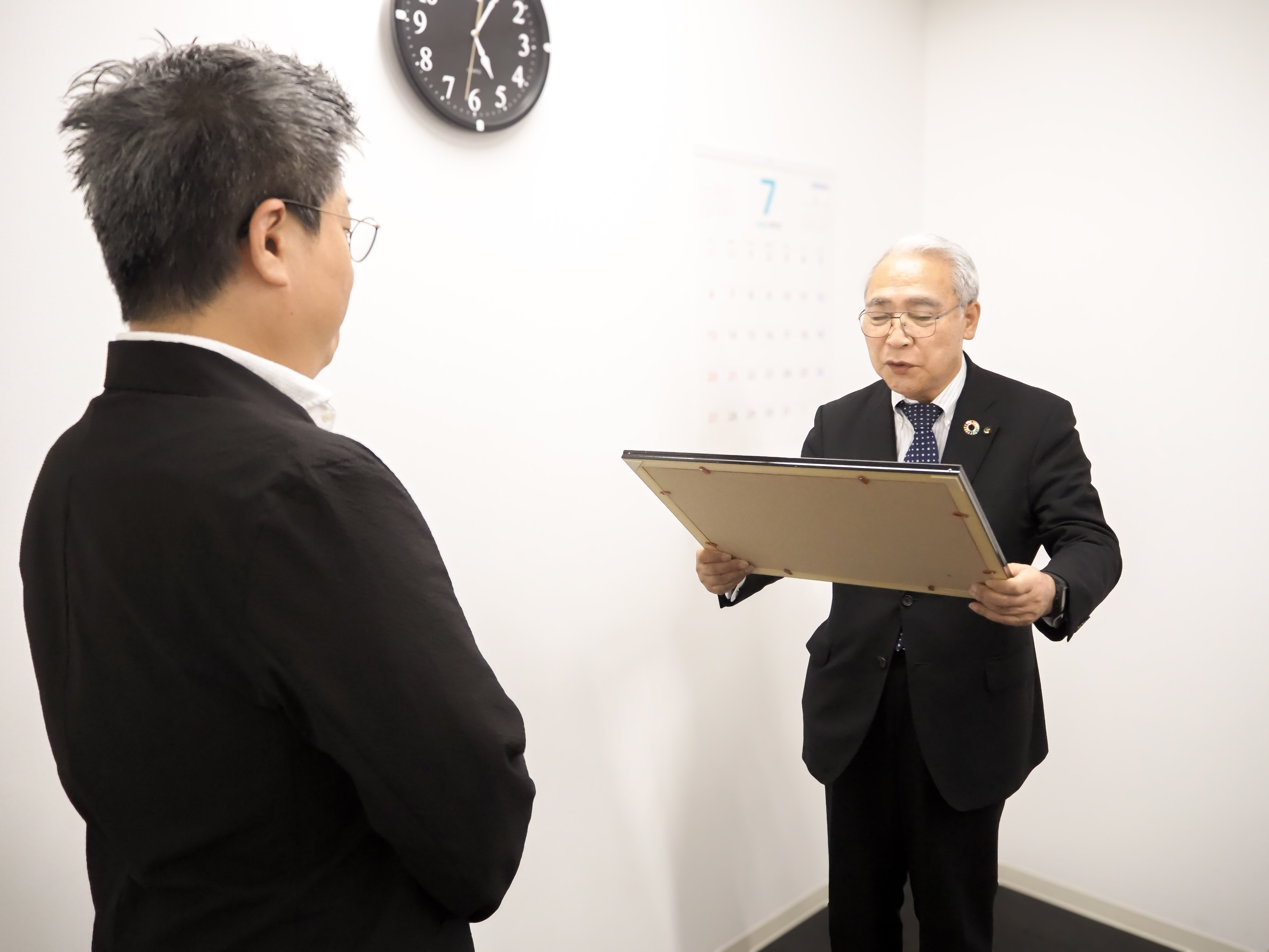 長府工産様表彰